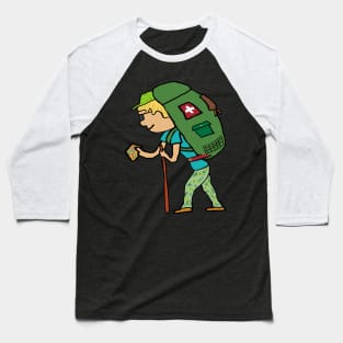 Backpacking Baseball T-Shirt